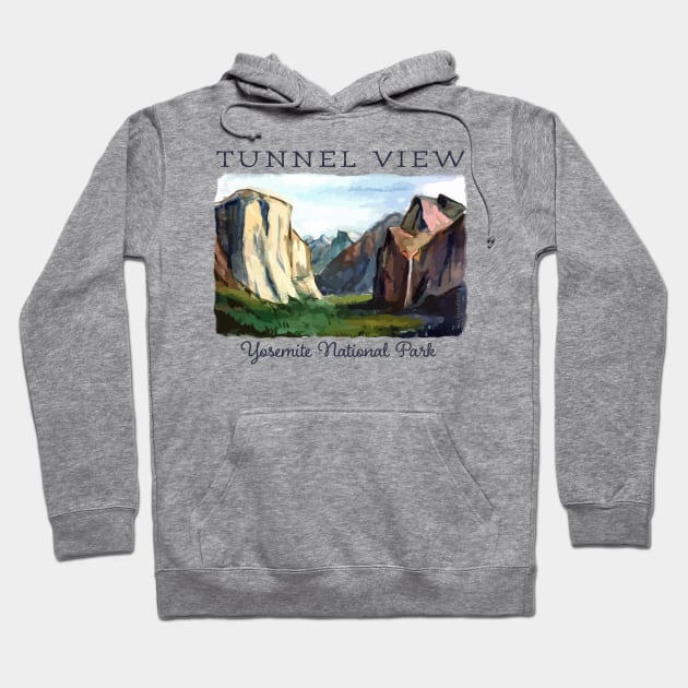 Tunnel View - Yosemite National Park Hoodie by jdunster